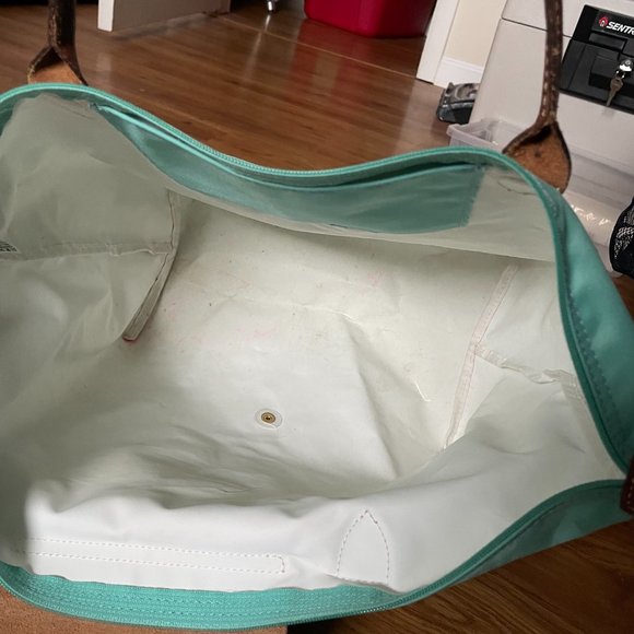 Longchamp Le Pliage Tote Mint/ Seafoam Green - Picture 9 of 16